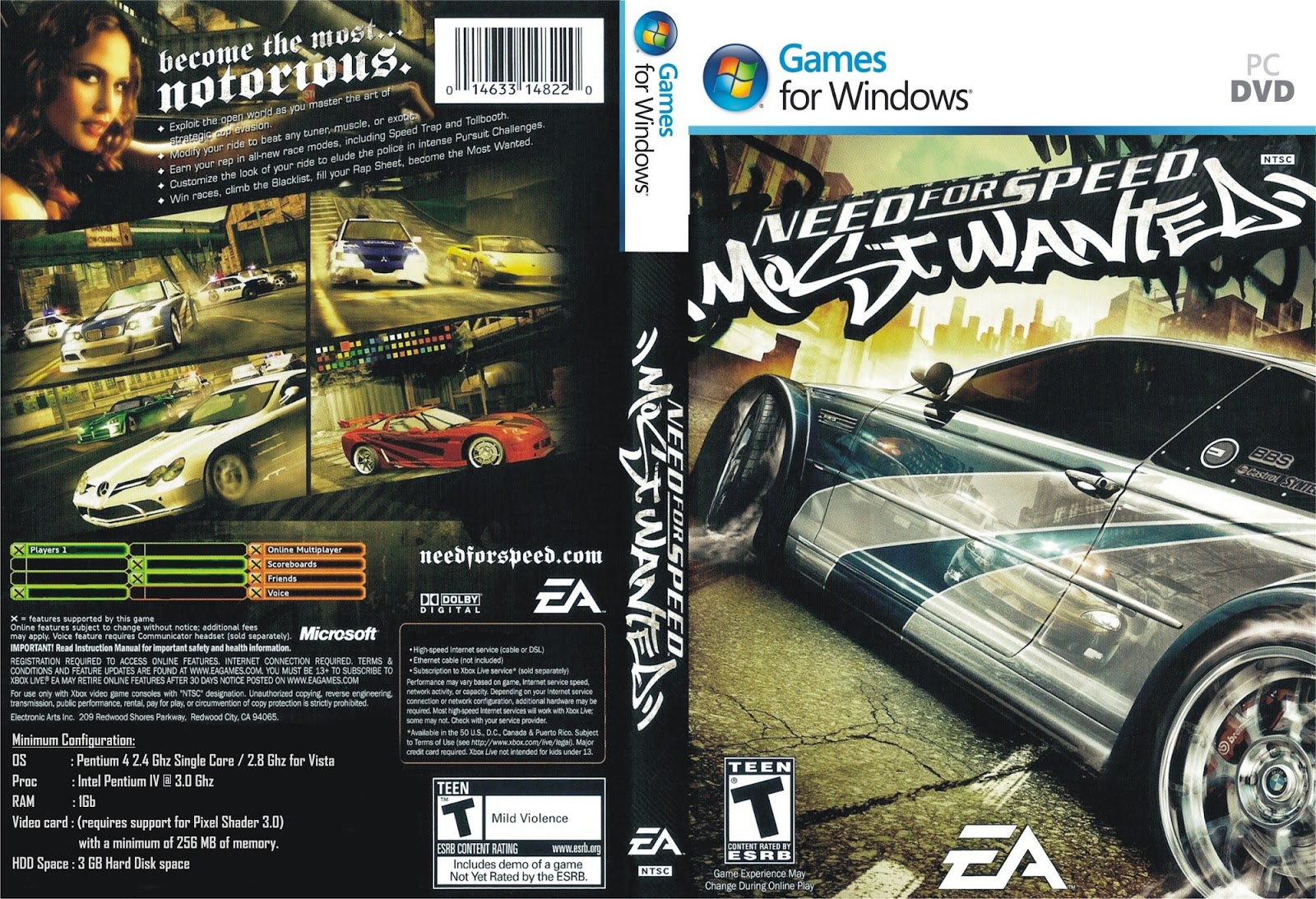 need for speed most wanted portable pc game full version